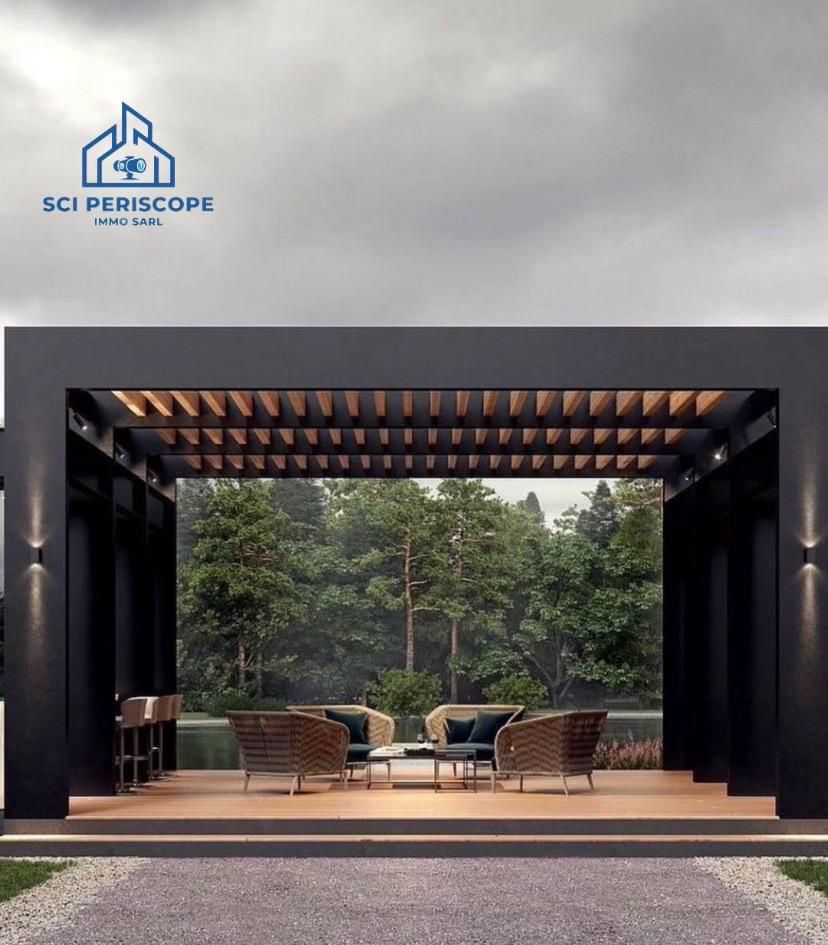 Pergola aluminium LED